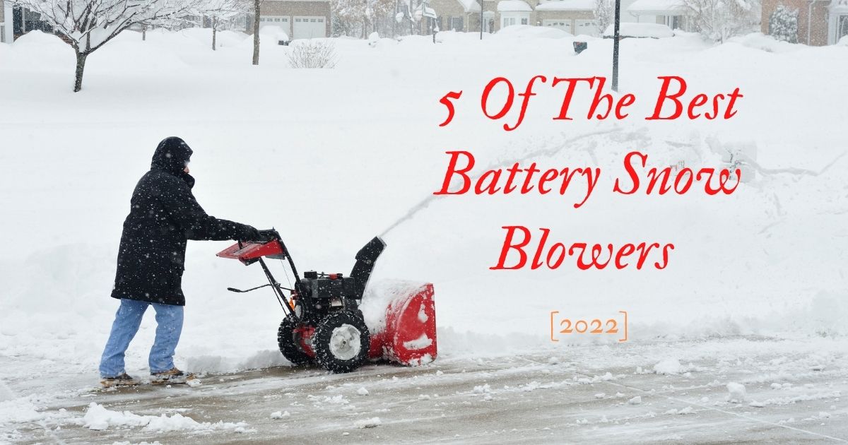 best battery snow blower